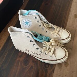 Converse Golf Le Fleur chuck 70 Hi “ parchment canvas”